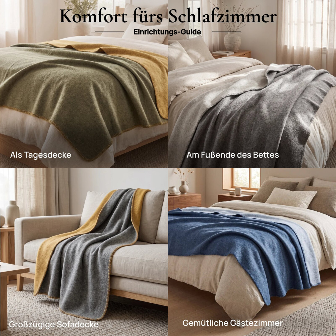 80% Merino Wolldecke · 5