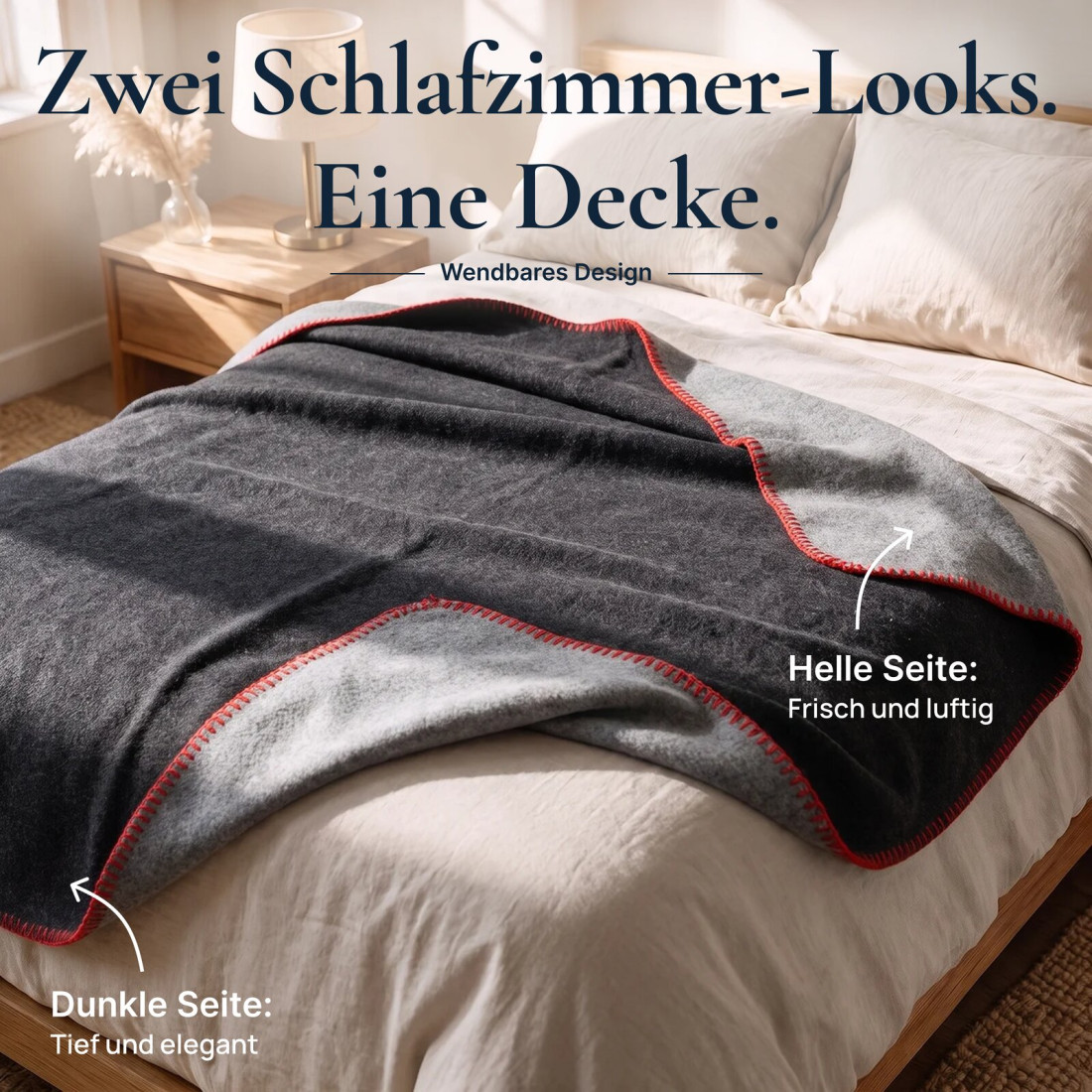 80% Merino Wolldecke · 2