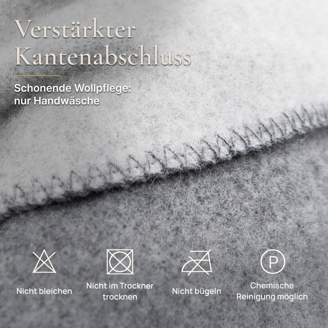 80% Merino Wolldecke · 7