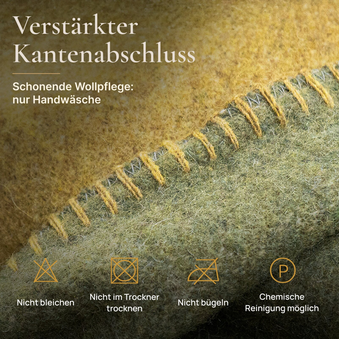 Wendbare Wolldecke aus 100 % Wolle · 7