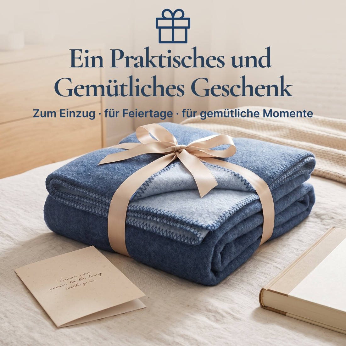 Wendbare Wolldecke aus 100 % Wolle · 8