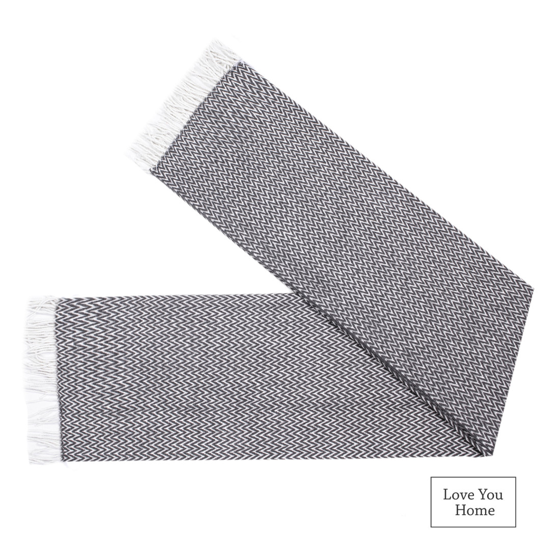 Baumwolle Decke Ecken Chevron · 5