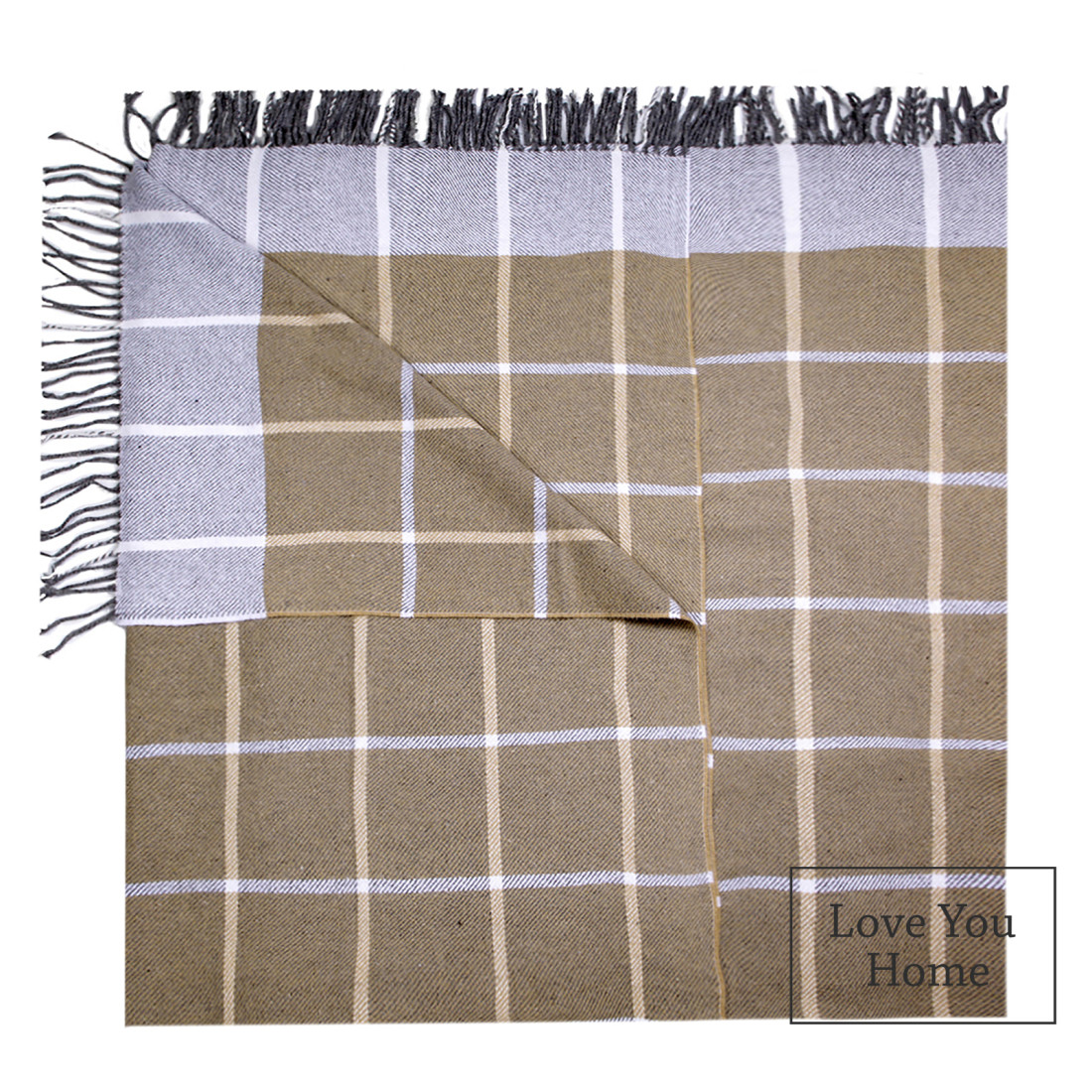 Baumwolle Decke Quadrate · 5