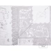 Baumwolle Decke Katzen & Kätzchen LoveYouHome (140x200 cm / Hellgrau - Weiß)