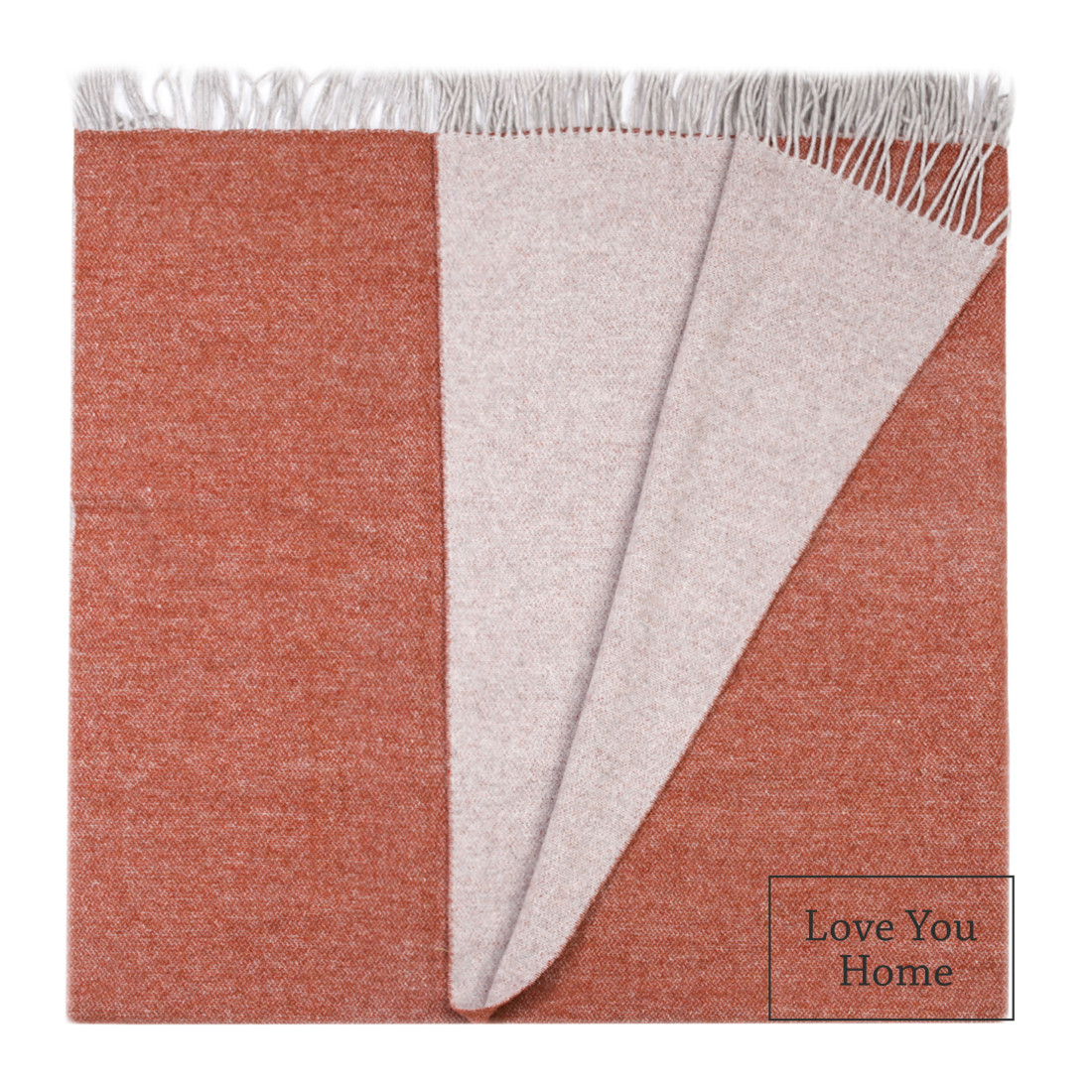Doppelseitige Merino Wolldecke · 5